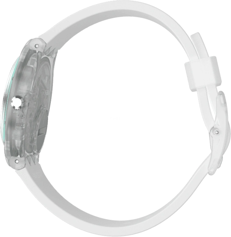 Swatch,Originals 34mm,34mm,Plastic,Blue,Pink,Sapphire,Crystal Glass,GE713