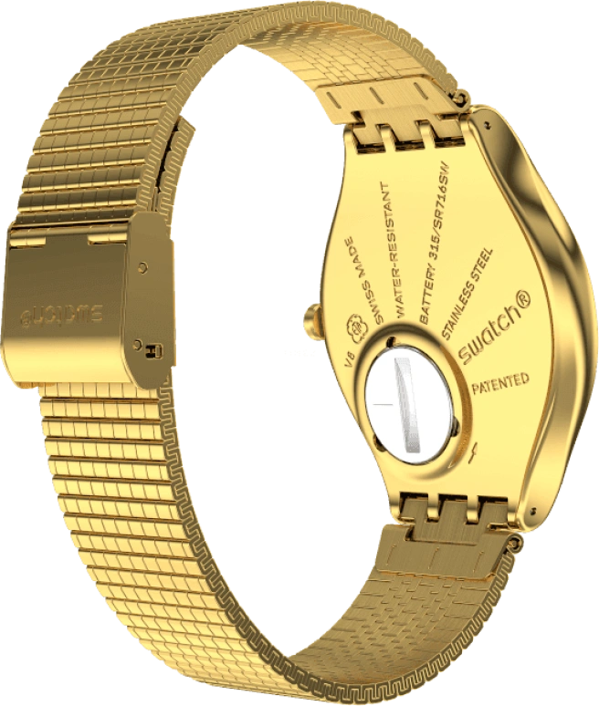 Swatch,SKIN ,Gold,SYXG106GG