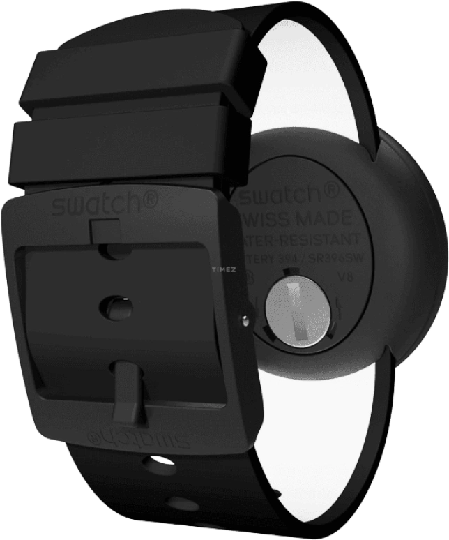 Swatch,Originals 45mm,45mm,Plastic,White,PNB700