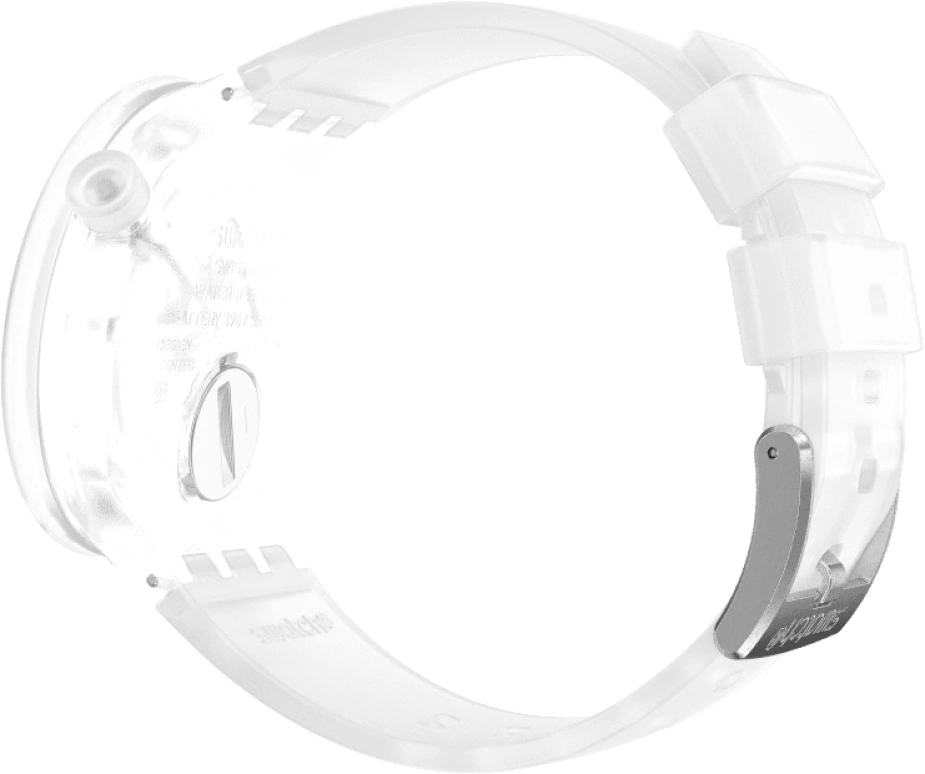 Swatch,CLEAR 47mm,47mm,Open,SB01K100