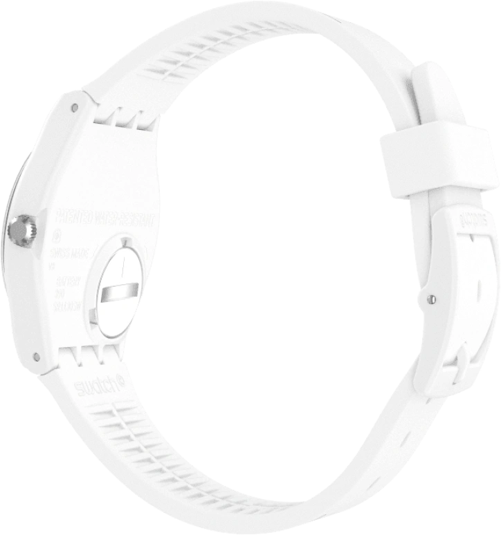 Swatch,Originals 34mm,34mm,Plastic,White,Closed,GW712