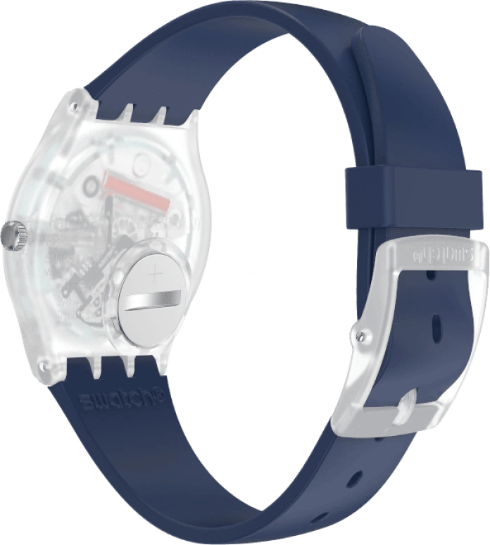 Swatch,Originals 34mm,34mm,Blue,Open,GE725