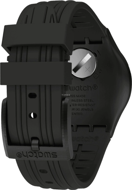 Swatch,IRONY 43x49mm,43x49mm,Black,YVB409