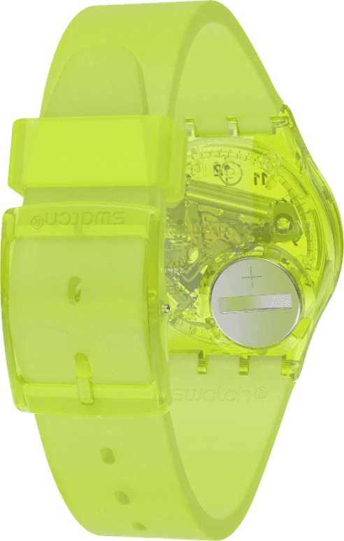 Swatch,Originals 34mm,34mm,Plastic,Green,GG227