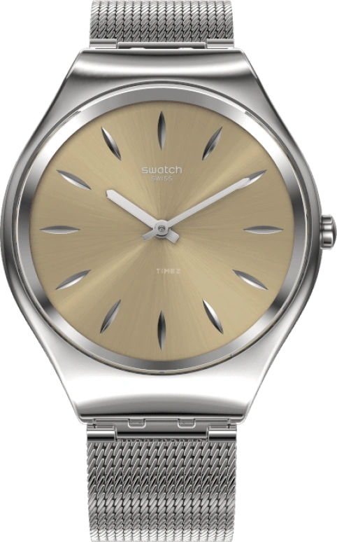 Swatch,SKIN 38mm,38mm,Sapphire,Crystal Glass,SYXS133M