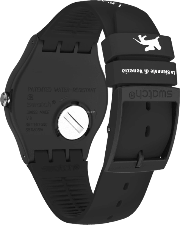 Swatch,Originals 41mm,41mm,Plastic,Black,SUOB720R