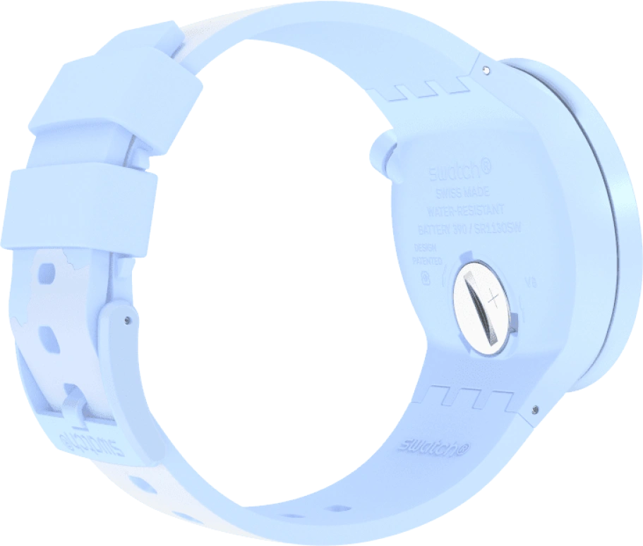 Swatch,THE BOLD 47mm,47mm,Bioceramic,Ceramic,Blue,Sapphire,Crystal Glass,SB03N102