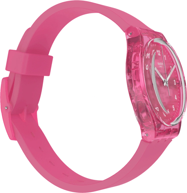 Swatch,Originals 34mm,34mm,Plastic,Pink,GP166