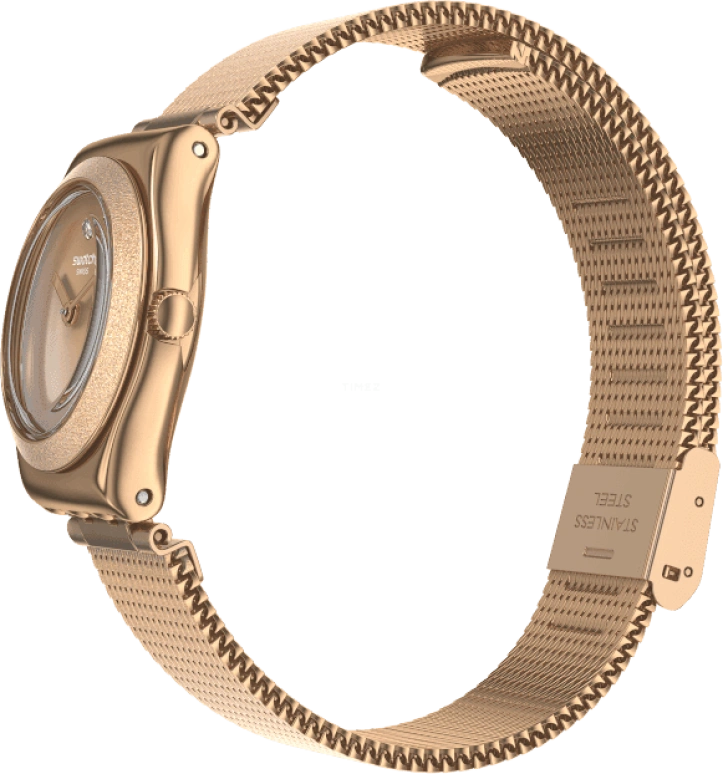 Swatch,IRONY 25x28.70mm,25x28.70mm,Rose Gold,YSG166M
