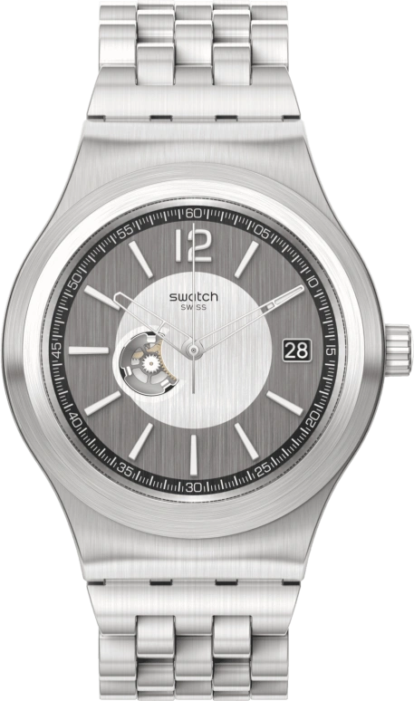 Swatch,IRONY 42mm,42mm,Stainless Steel,YIS433G