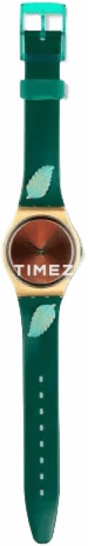 Swatch,Other ,Plastic,Brown,Quartz,Tonneau,Gold,GX107