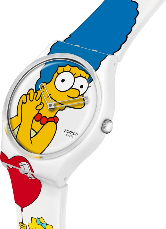 Swatch,Originals 34mm,34mm,Bio-sourced,White,Quartz,Sapphire,Crystal Glass,Round,SO28Z116