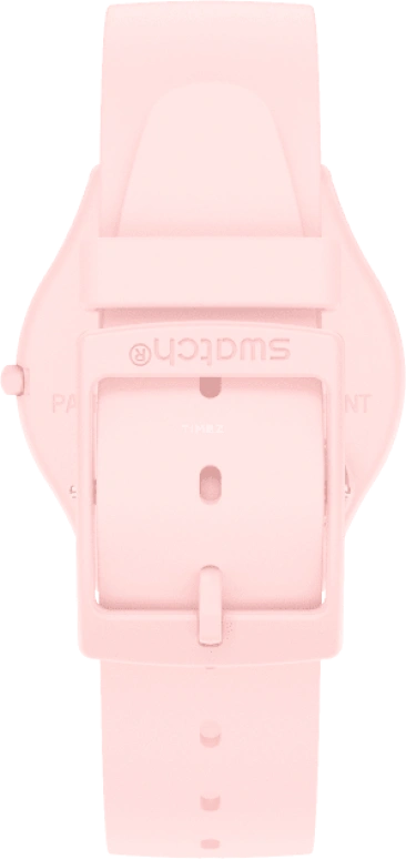 Swatch,SKIN 34mm,34mm,Ceramic,Pink,Closed,SS09P100