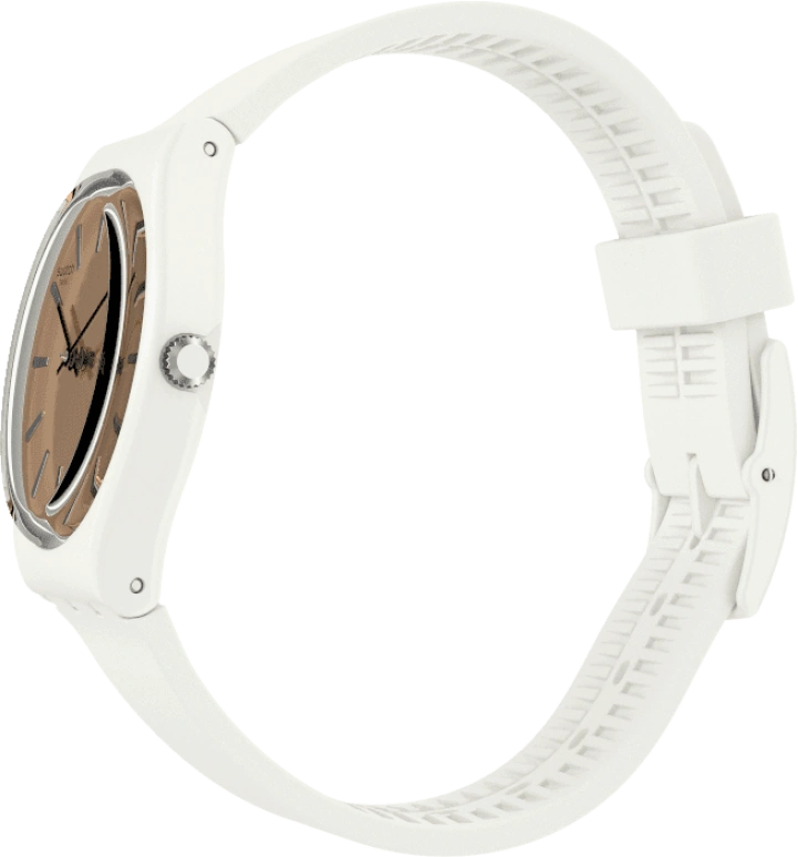 Swatch,Originals 34mm,34mm,Plastic,Gold,GW209