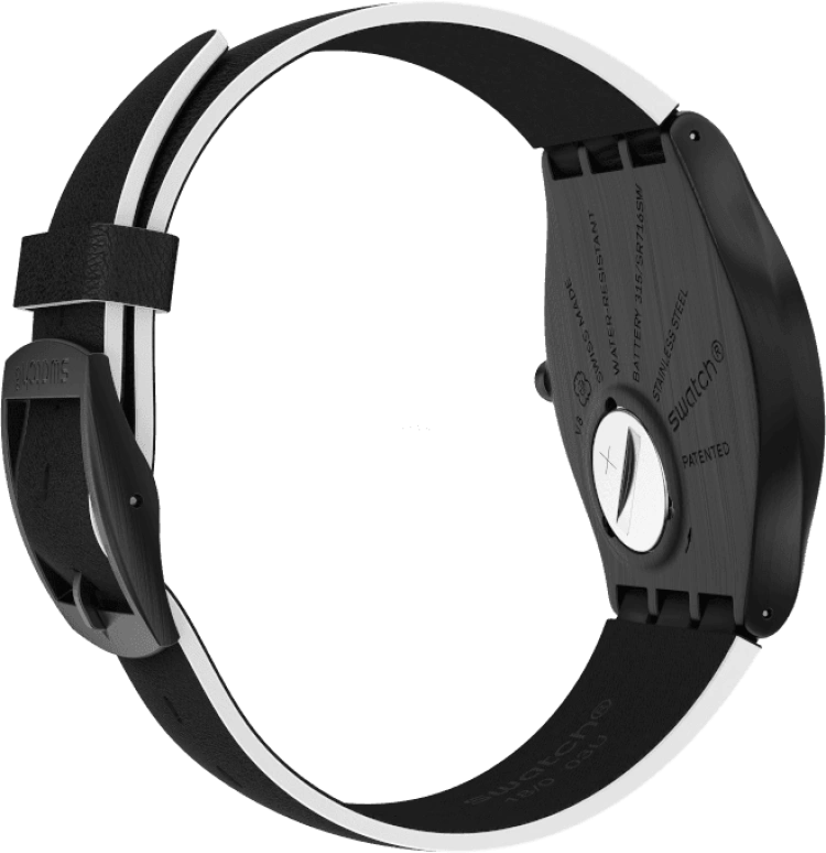 Swatch,SKIN ,Black,SS07B101