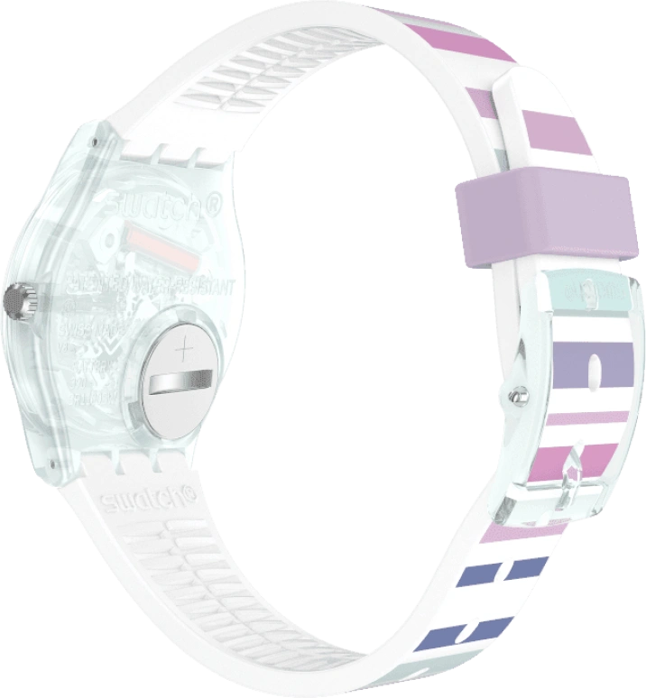 Swatch,Originals 34mm,34mm,Plastic,White,Open,GL702