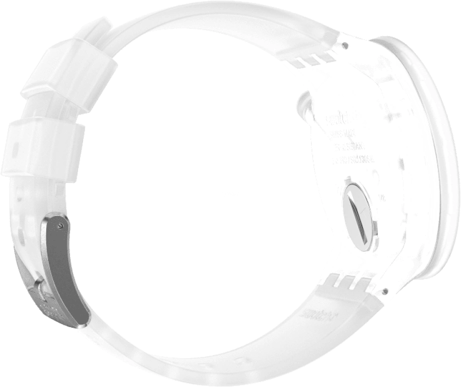 Swatch,CLEAR 47mm,47mm,Open,SB01K100