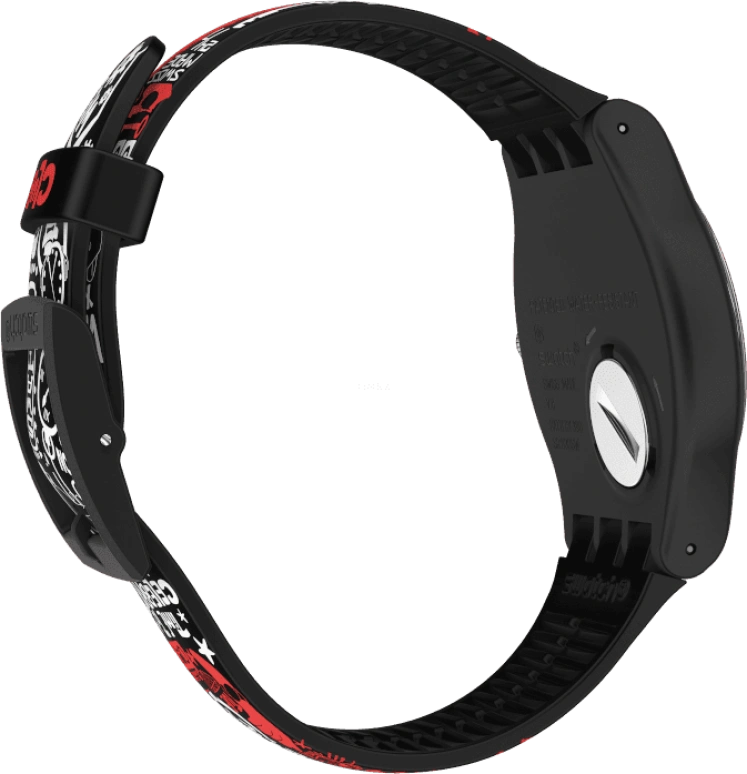 Swatch,Originals 41mm,41mm,Plastic,Black,SUOZ322
