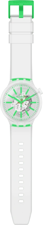Swatch,THE BOLD 47mm,47mm,Plastic,White,SO27E104