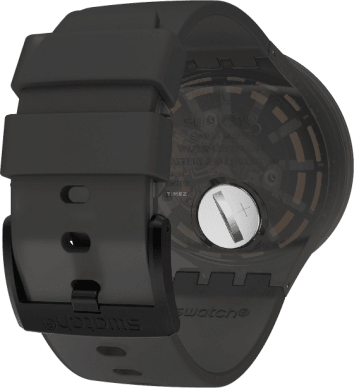Swatch,THE BOLD 47mm,47mm,Plastic,Yellow,SO27B114