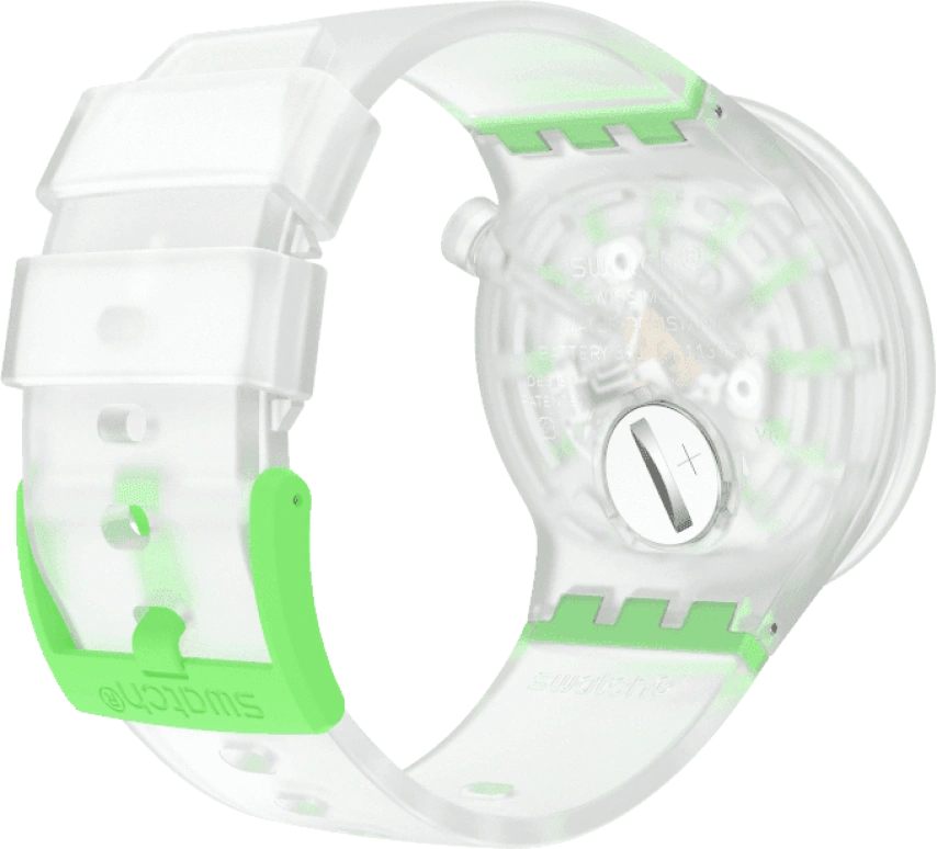 Swatch,THE BOLD 47mm,47mm,Plastic,White,SO27E104