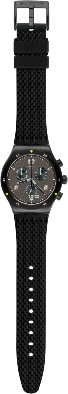 Swatch,IRONY 43mm,43mm,Stainless Steel,Brown,Quartz,Chronograph,Day,YVB406