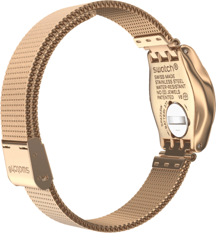Swatch,IRONY 25x28.70mm,25x28.70mm,Rose Gold,YSG166M