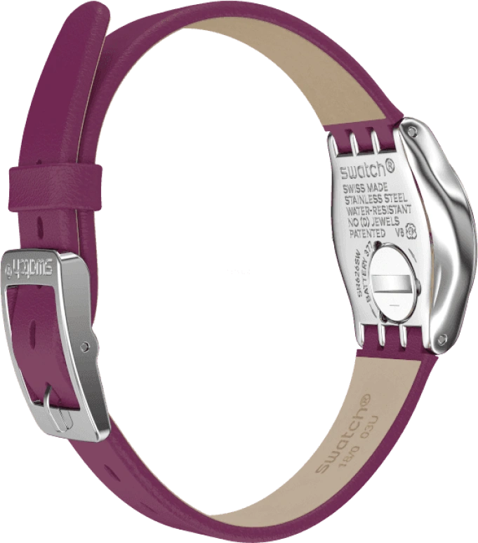 Swatch,IRONY 25mm,25mm,Red,Sapphire,Crystal Glass,YSS330
