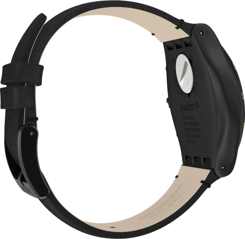 Swatch,IRONY 43x49mm,43x49mm,Black,YVB410