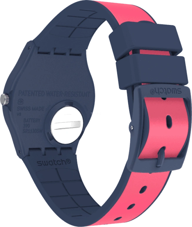 Swatch,Originals 34mm,34mm,Plastic,Pink,GN264