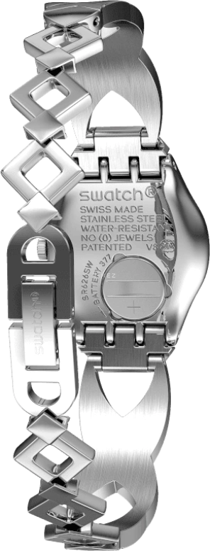 Swatch,IRONY 25mm,25mm,Stainless Steel,Silver White,YSS332G