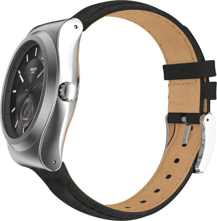 Swatch,IRONY 42mm,42mm,Black,Open,SY23S400