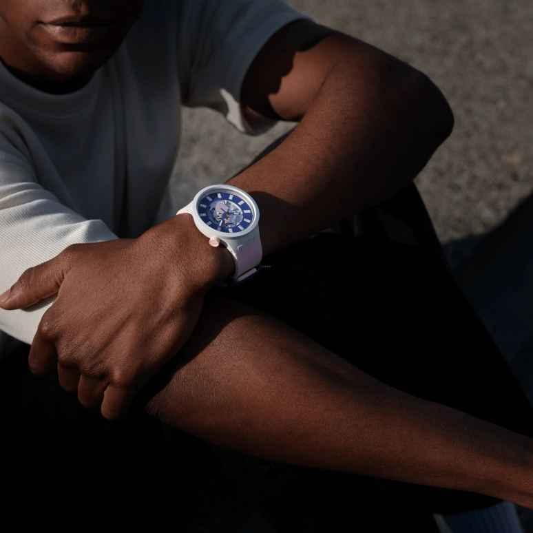 Swatch,THE BOLD 47mm,47mm,Bioceramic,Ceramic,SB03M105