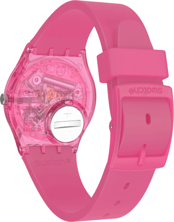 Swatch,Originals 34mm,34mm,Plastic,Pink,GP166