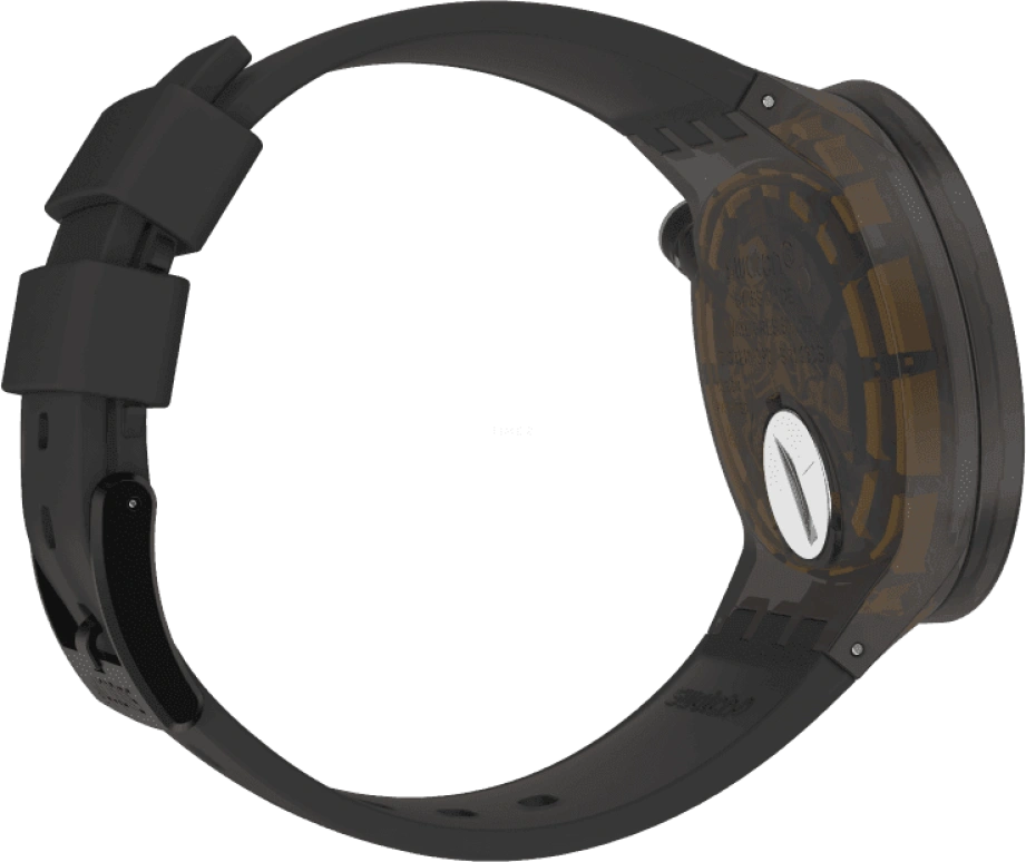 Swatch,THE BOLD 47mm,47mm,Plastic,Coffee,Brown,SO27B112