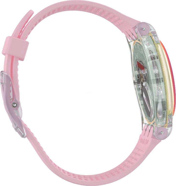 Swatch,Originals 41mm,41mm,Plastic,Pink Red,Red,SUOK710