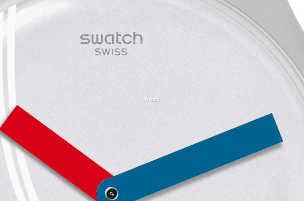 Swatch,Originals 41mm,41mm,Plastic,White,Quartz,Round,Transparent,SUOW137
