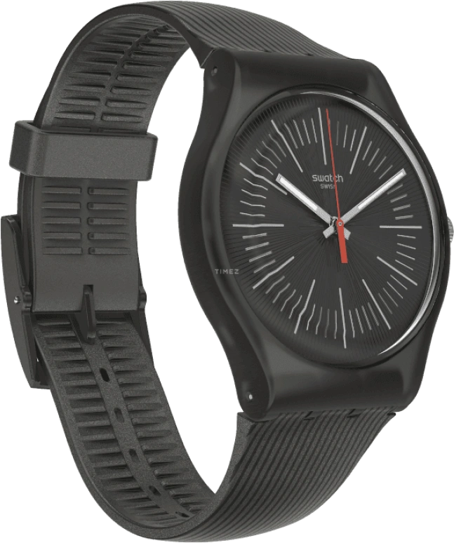 Swatch,Originals 41x47.40mm,41x47.40mm,Plastic,Black,SUOB178