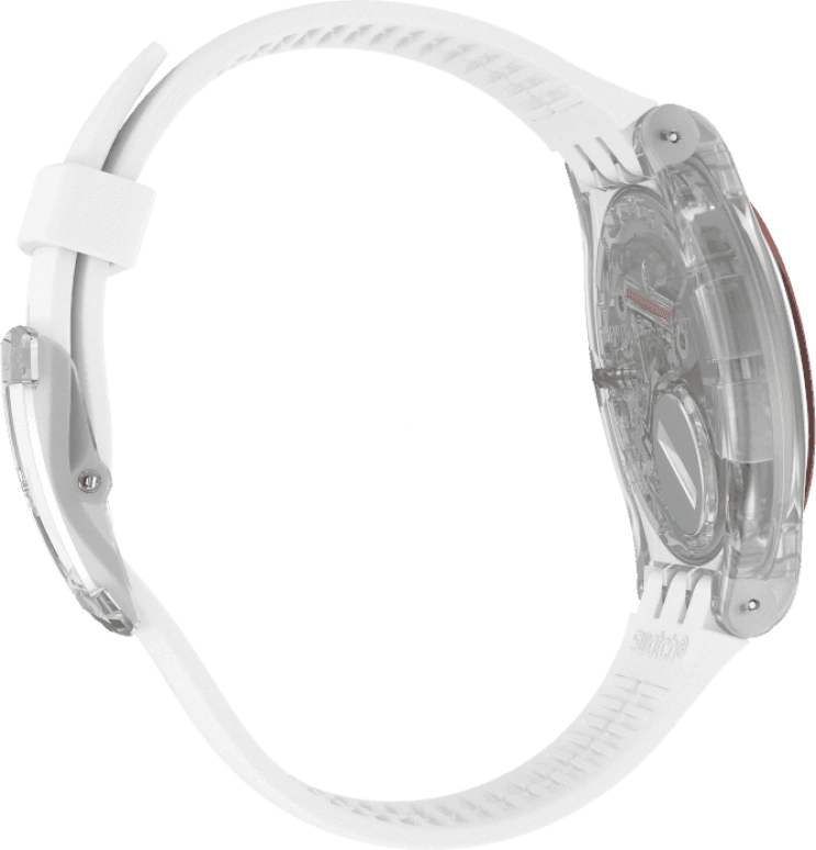 Swatch,Originals 41mm,41mm,Plastic,Blue,Pink,Sapphire,Crystal Glass,SUOK713