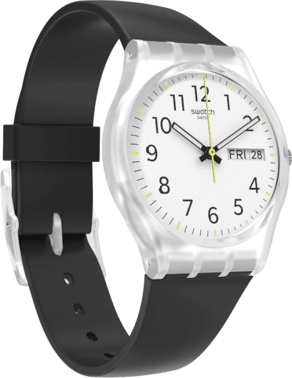 Swatch,Originals 34mm,34mm,White,Open,GE726
