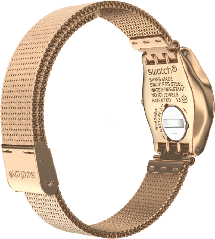 Swatch,IRONY 25x28.70mm,25x28.70mm,Rose Gold,YSG166M