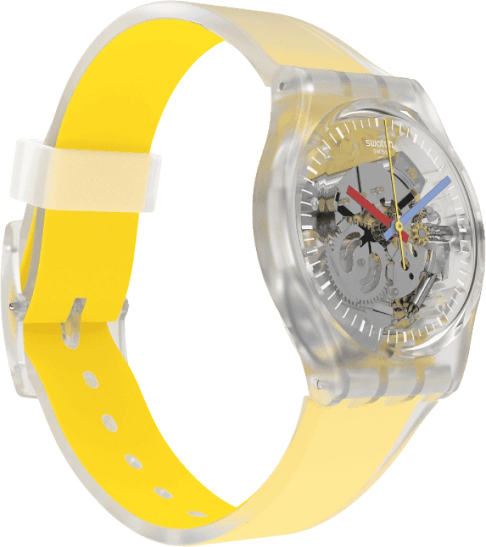 Swatch,CLEAR 34mm,34mm,Open,GE291