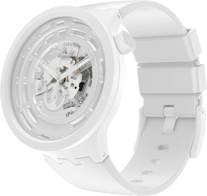 Swatch,THE BOLD 47mm,47mm,Ceramic,SB03W100