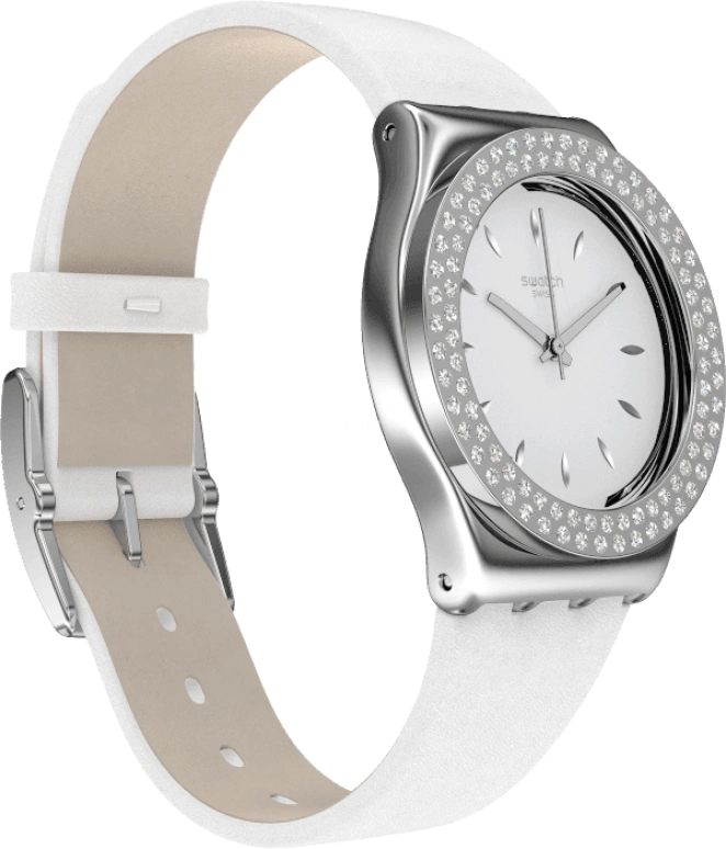 Swatch,IRONY 33mm,33mm,White,YLS217