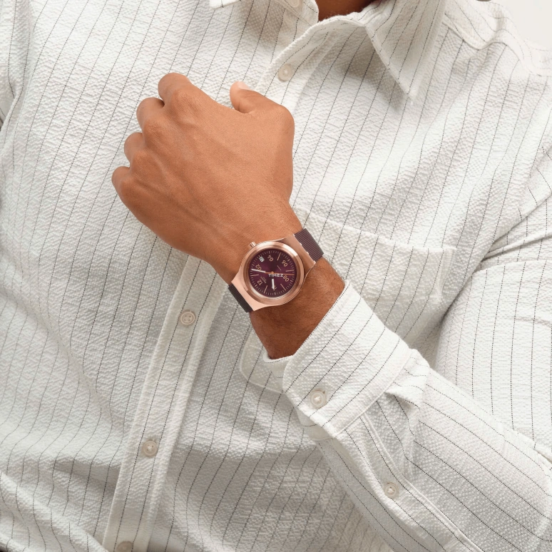 Swatch,IRONY 42mm,42mm,Stainless Steel,Wine Red,Automatic,Day,90hours,YIG401