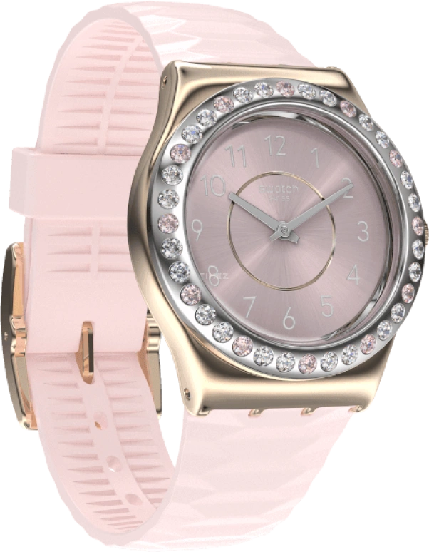 Swatch,IRONY 33mm,33mm,Pink,Closed,YLG147