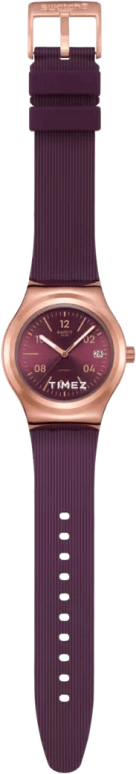 Swatch,IRONY 42mm,42mm,Stainless Steel,Wine Red,Automatic,Day,90hours,YIG401