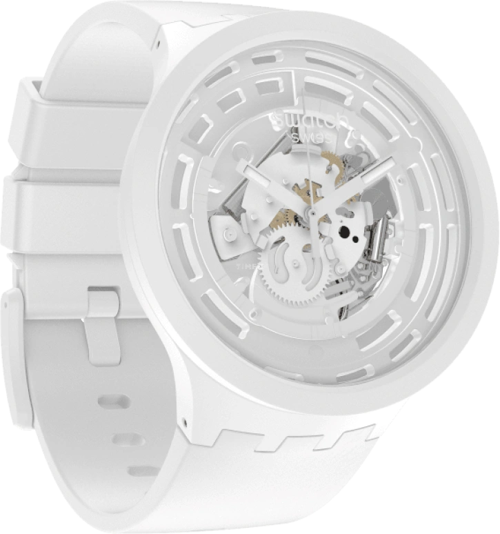 Swatch,THE BOLD 47mm,47mm,Ceramic,SB03W100