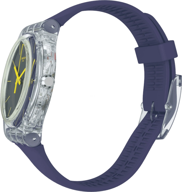 Swatch,Originals 41mm,41mm,Plastic,Purple,SUOK712