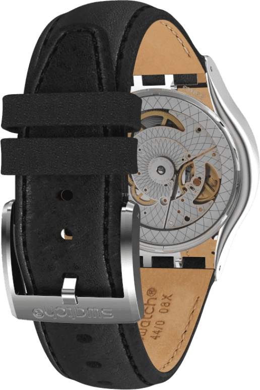 Swatch,IRONY 42mm,42mm,Black,Open,SY23S400